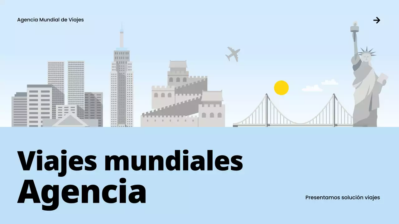 promoción de viajes blue modern