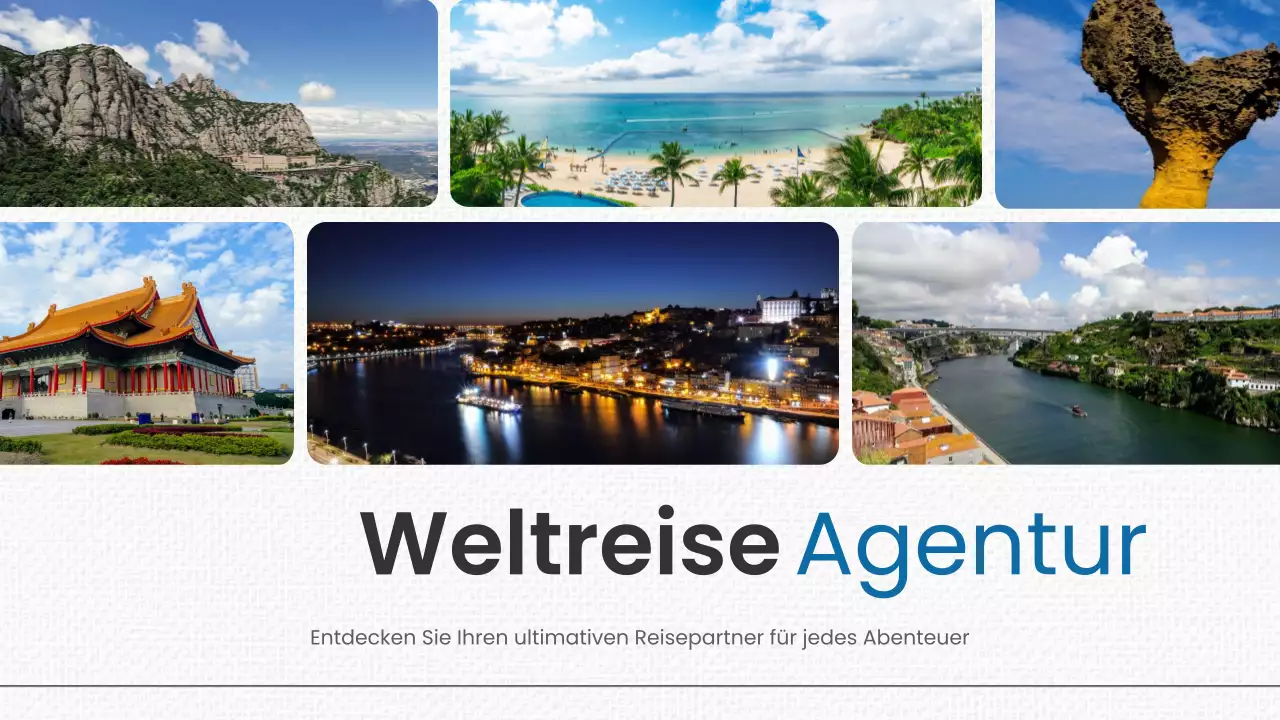 Blue Modern Travel Promotion