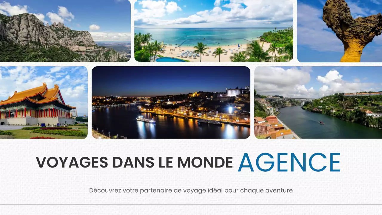 Blue Modern Travel Promotion