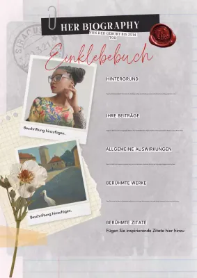 beige vintage biographie planer