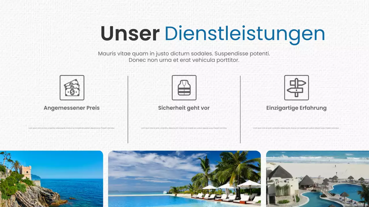 Blue Modern Travel Promotion