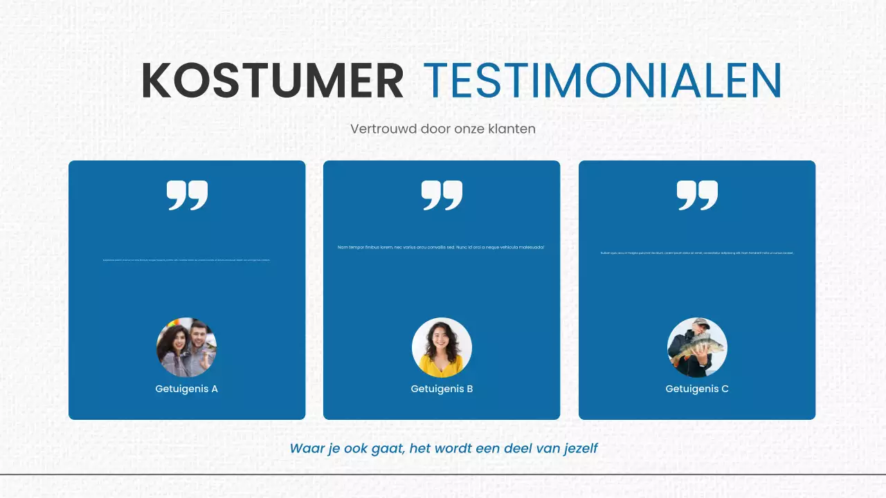 Blue Modern Reis Promotie