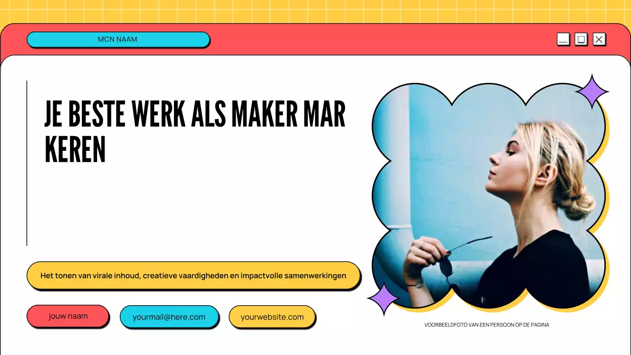 speels modern ontwerpers portfolio