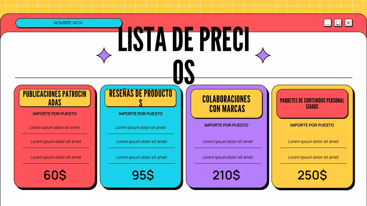 cartera de creadores lúdicos y modernos