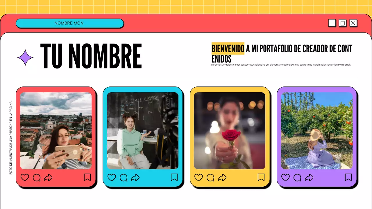 cartera de creadores lúdicos y modernos