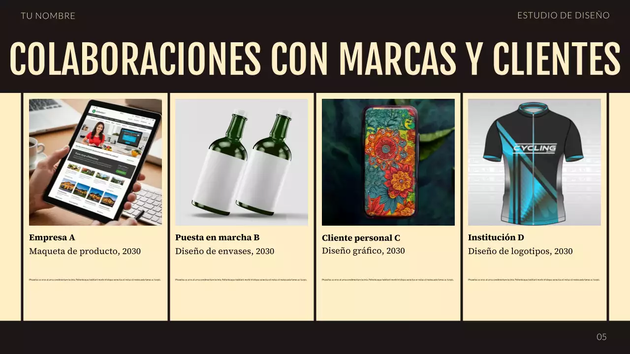 Red Modern Graphic Design Portfolio