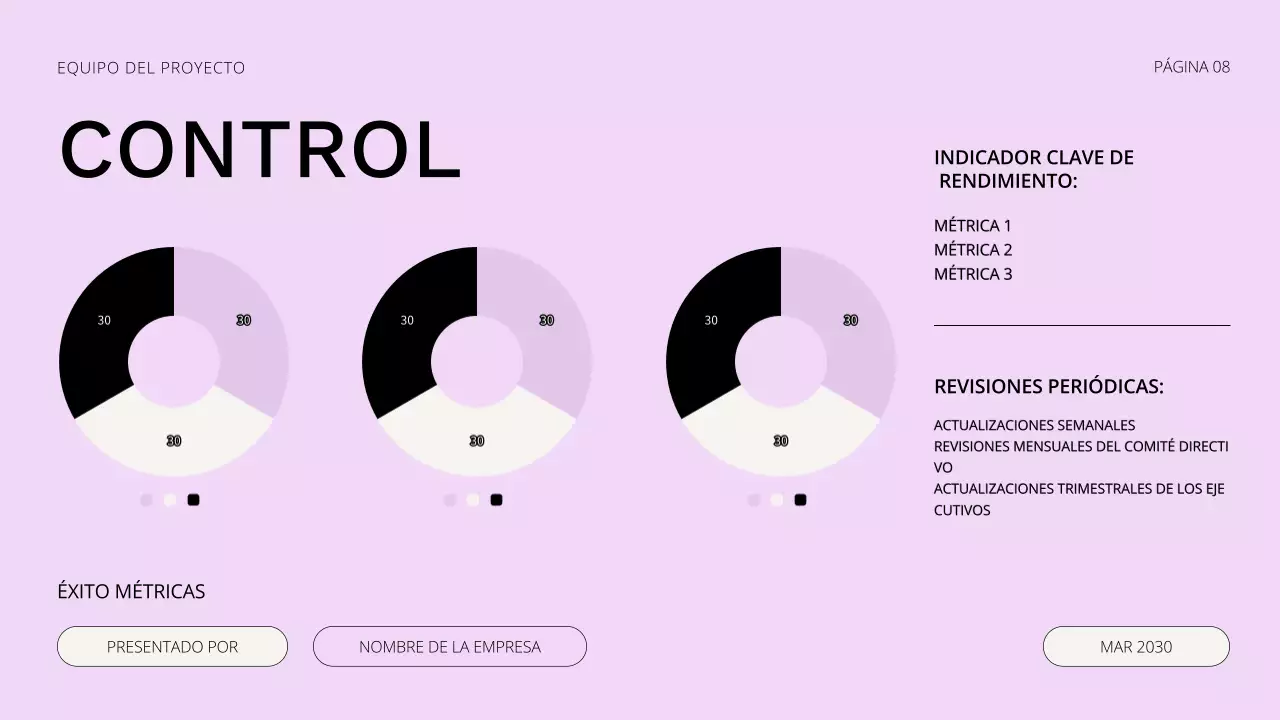 Presentación de la reunión de lanzamiento del proyecto
