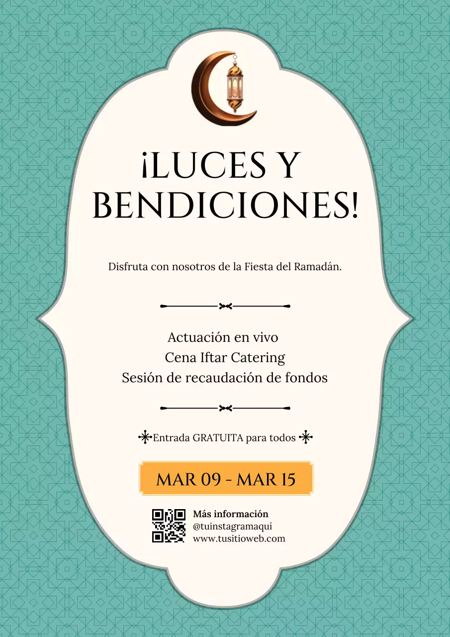 anuncio tradicional del Ramadán