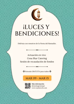 anuncio tradicional del Ramadán