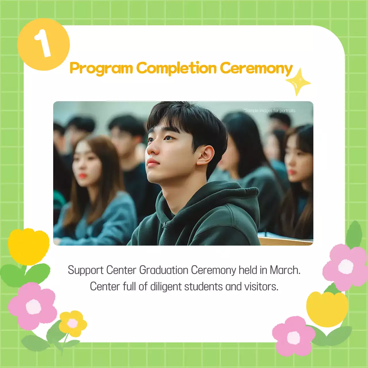 O adorável post de formatura de Yellow e Lotus