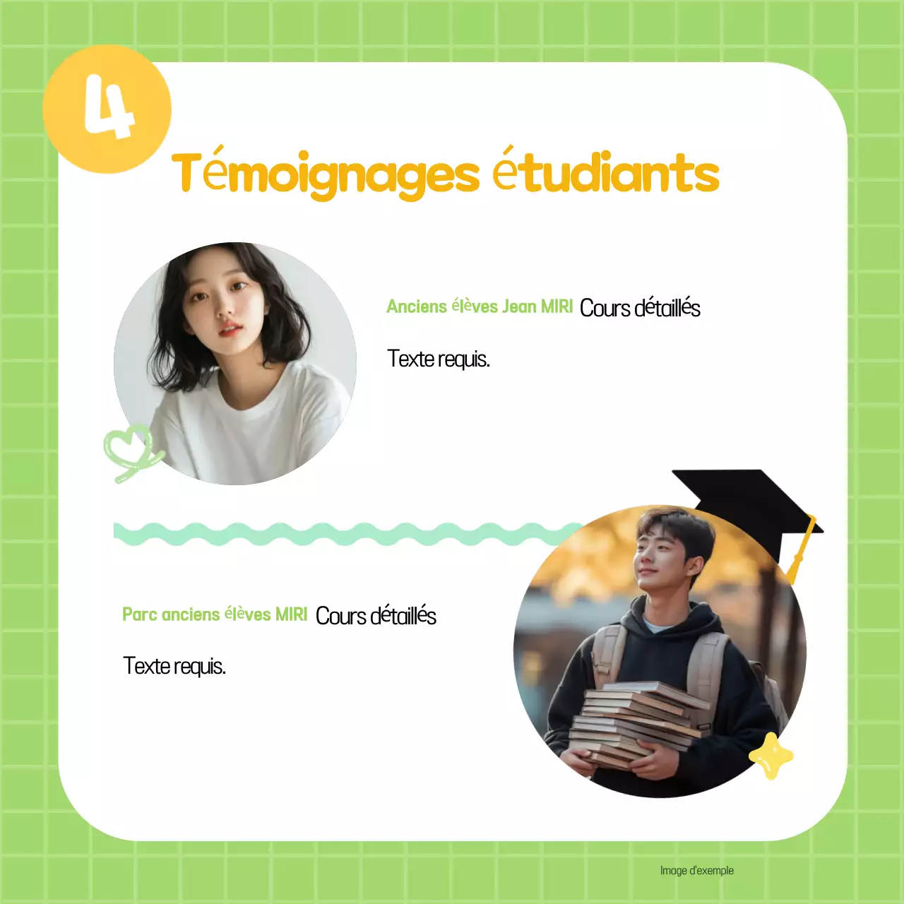 L'adorable billet de fin d'études de Yellow and Lotus