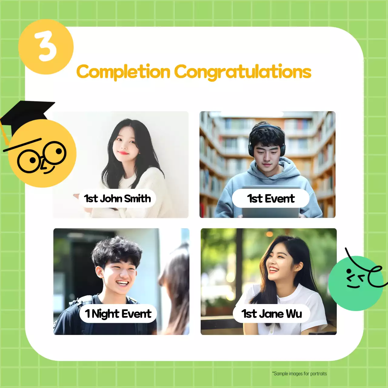 O adorável post de formatura de Yellow e Lotus