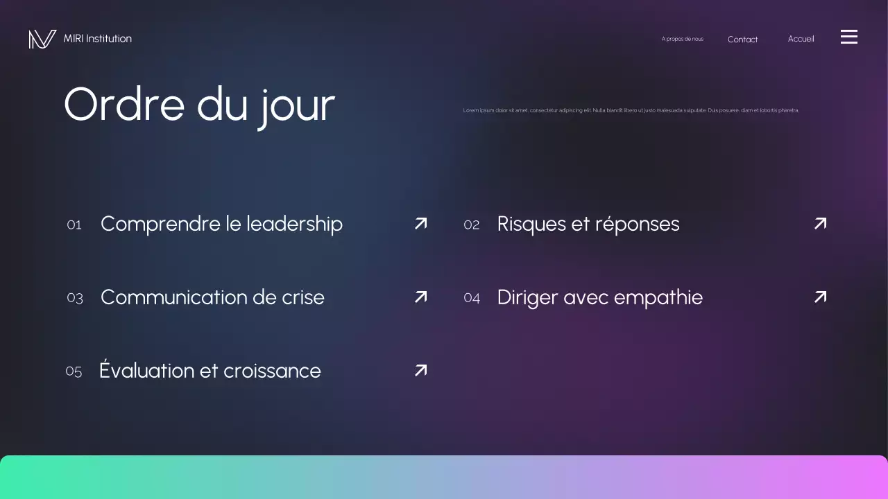 matériel pour le webinaire sur les affaires modernes en noir