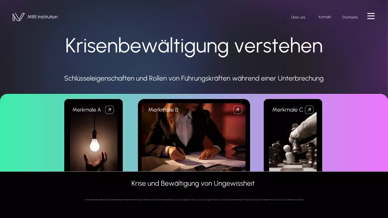 schwarze moderne Business-Webinar-Materialien