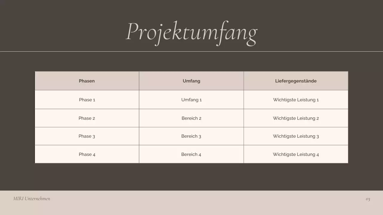 Braunes Fachgespräch Präsentation