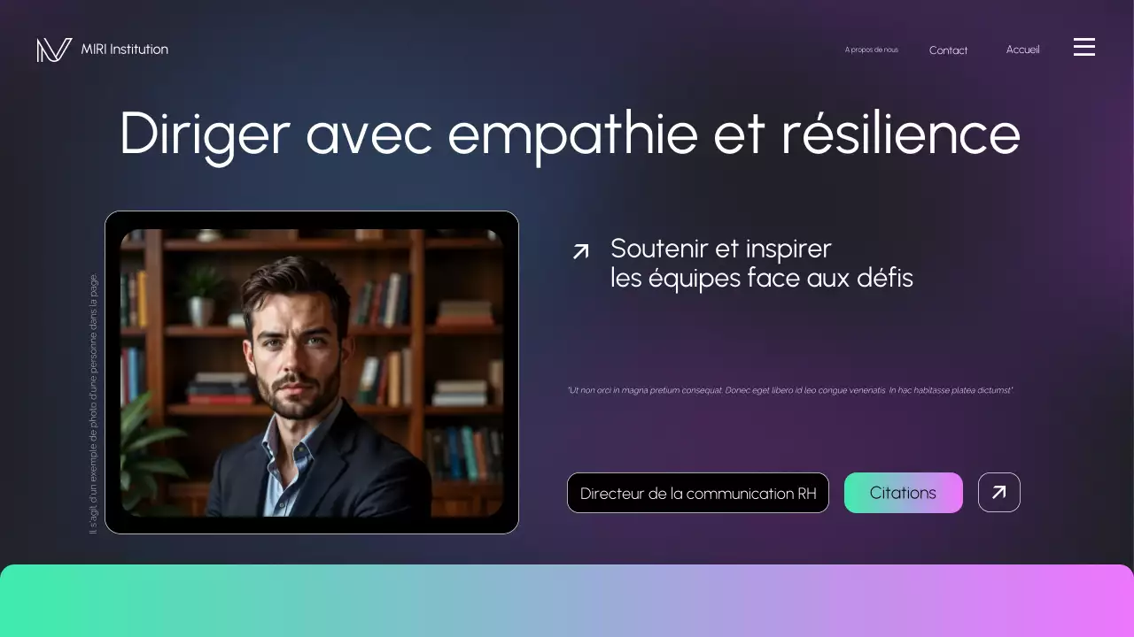 matériel pour le webinaire sur les affaires modernes en noir