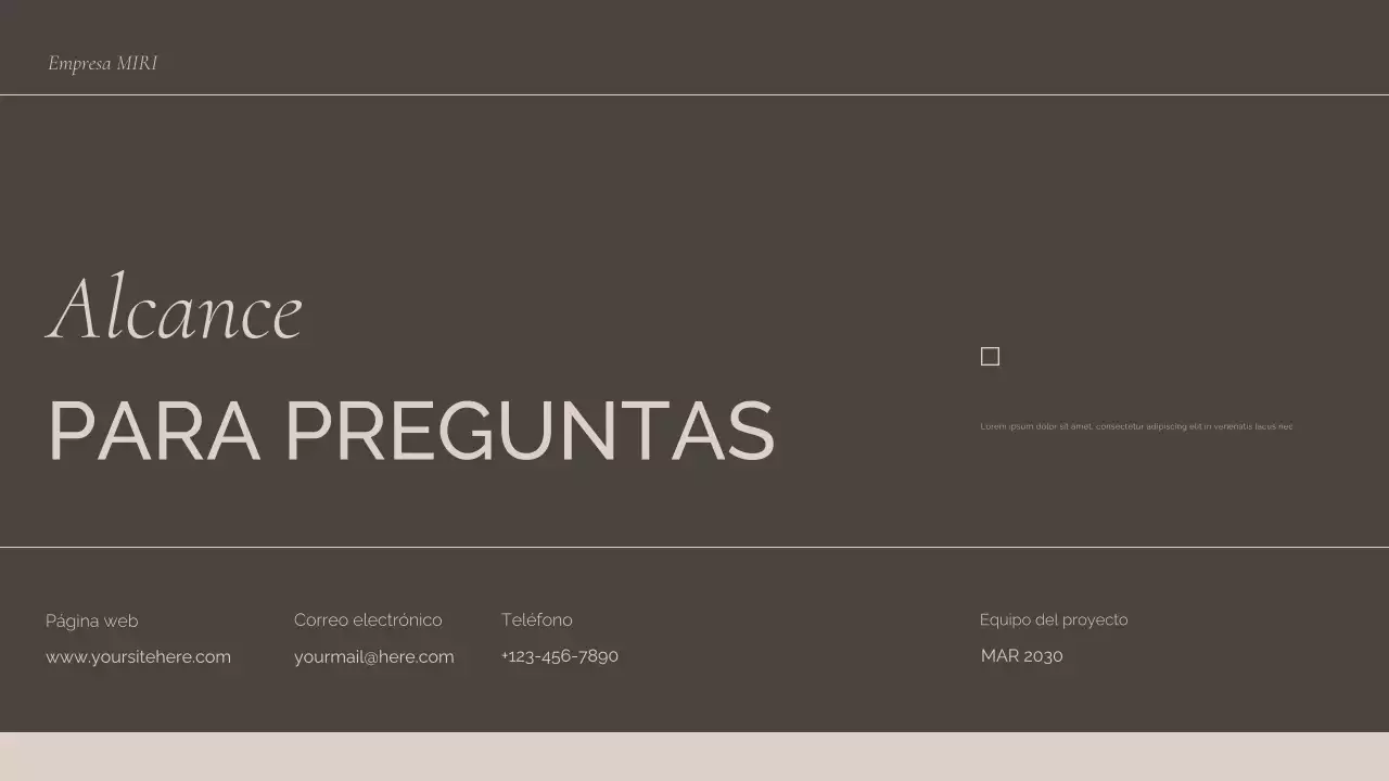 presentación del encuentro profesional de brown