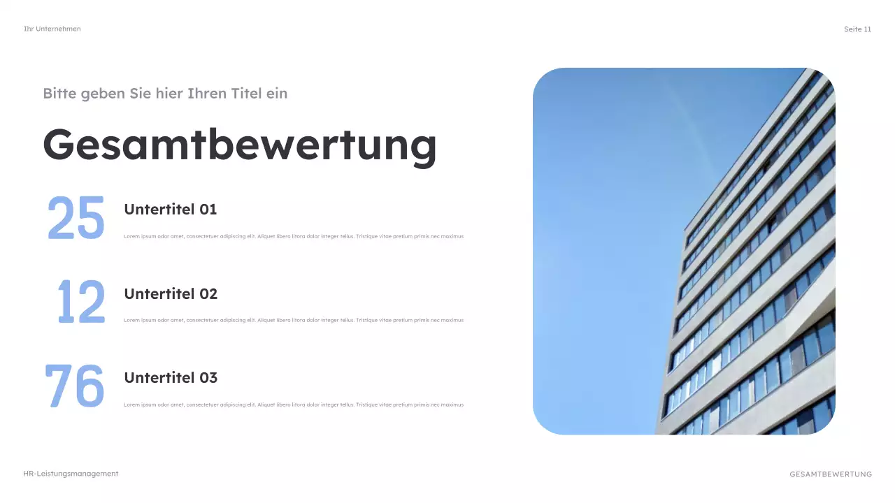 blue modern HR guide