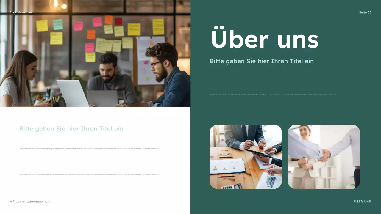 blue modern HR guide