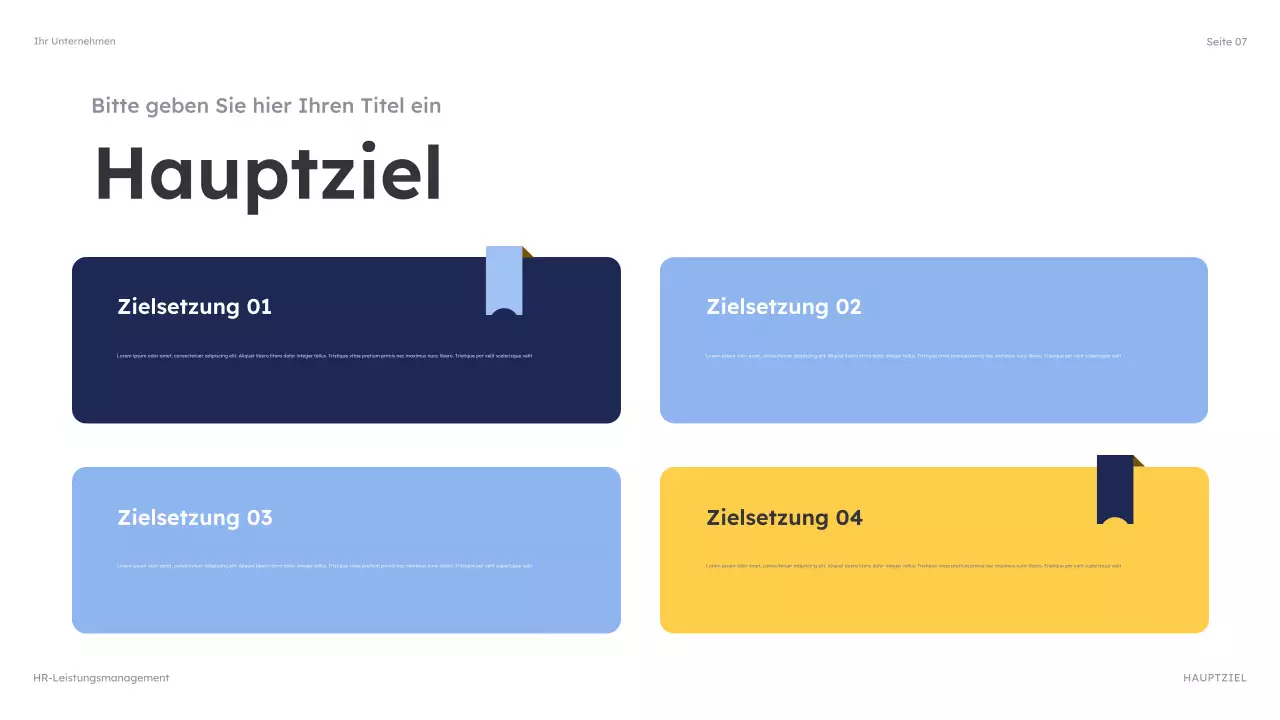 blue modern HR guide