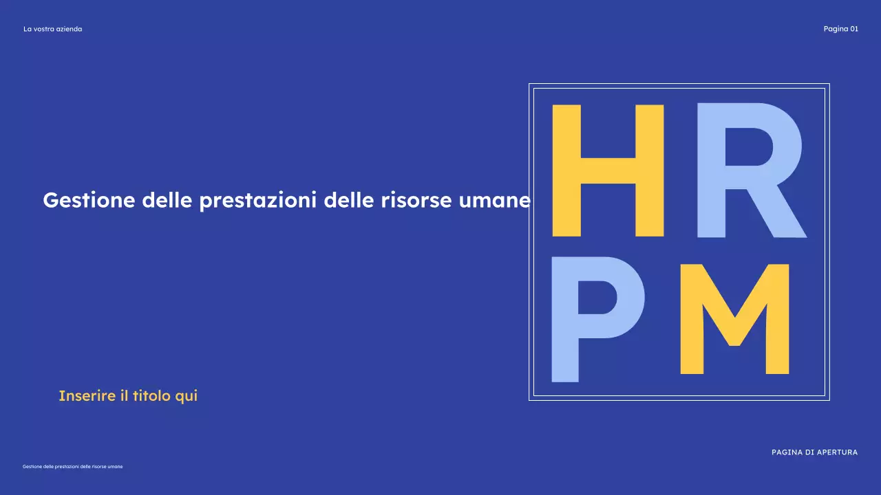 guida blu moderna alle risorse umane