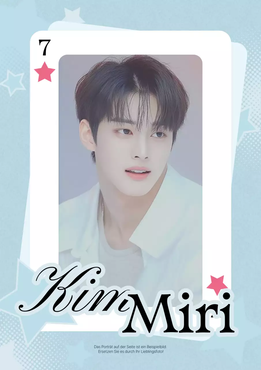 Hellblaue einfache Promi-Ware