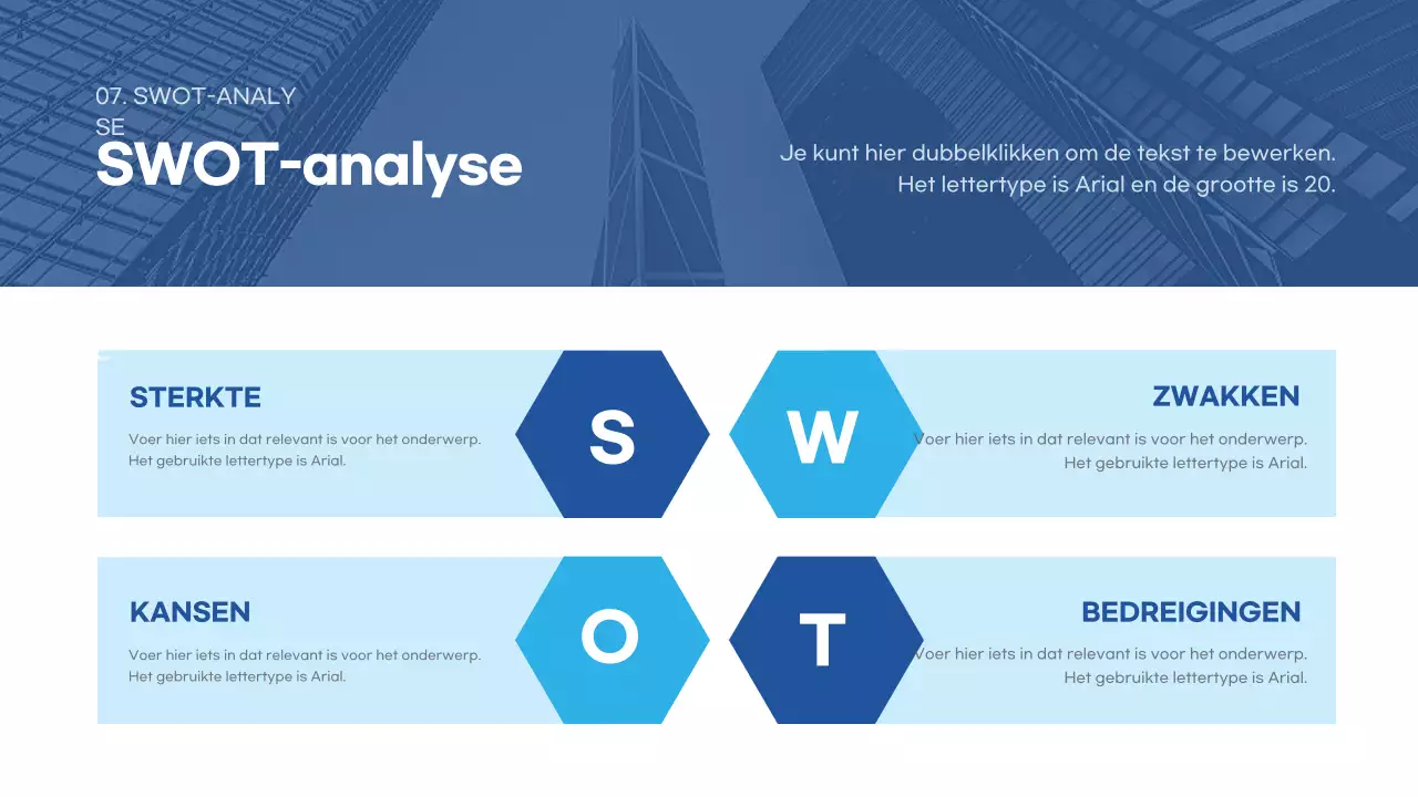 Lichtblauw Modern Zakelijk beschrijving