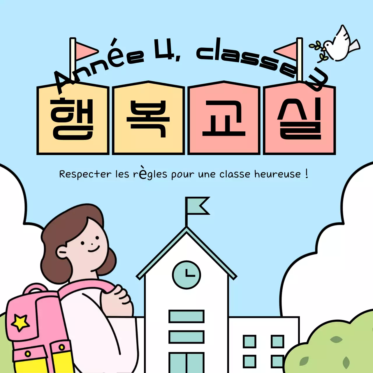 Abstract Guide to classroom rules (en anglais)