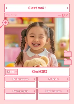 Présentation du bébé rose