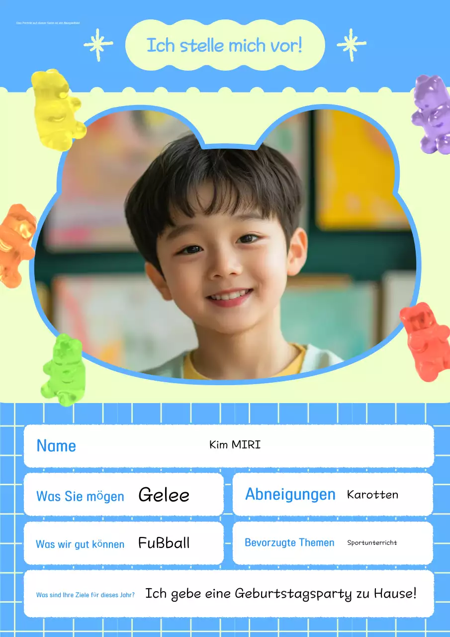 Das blaue Baby stellt sich vor