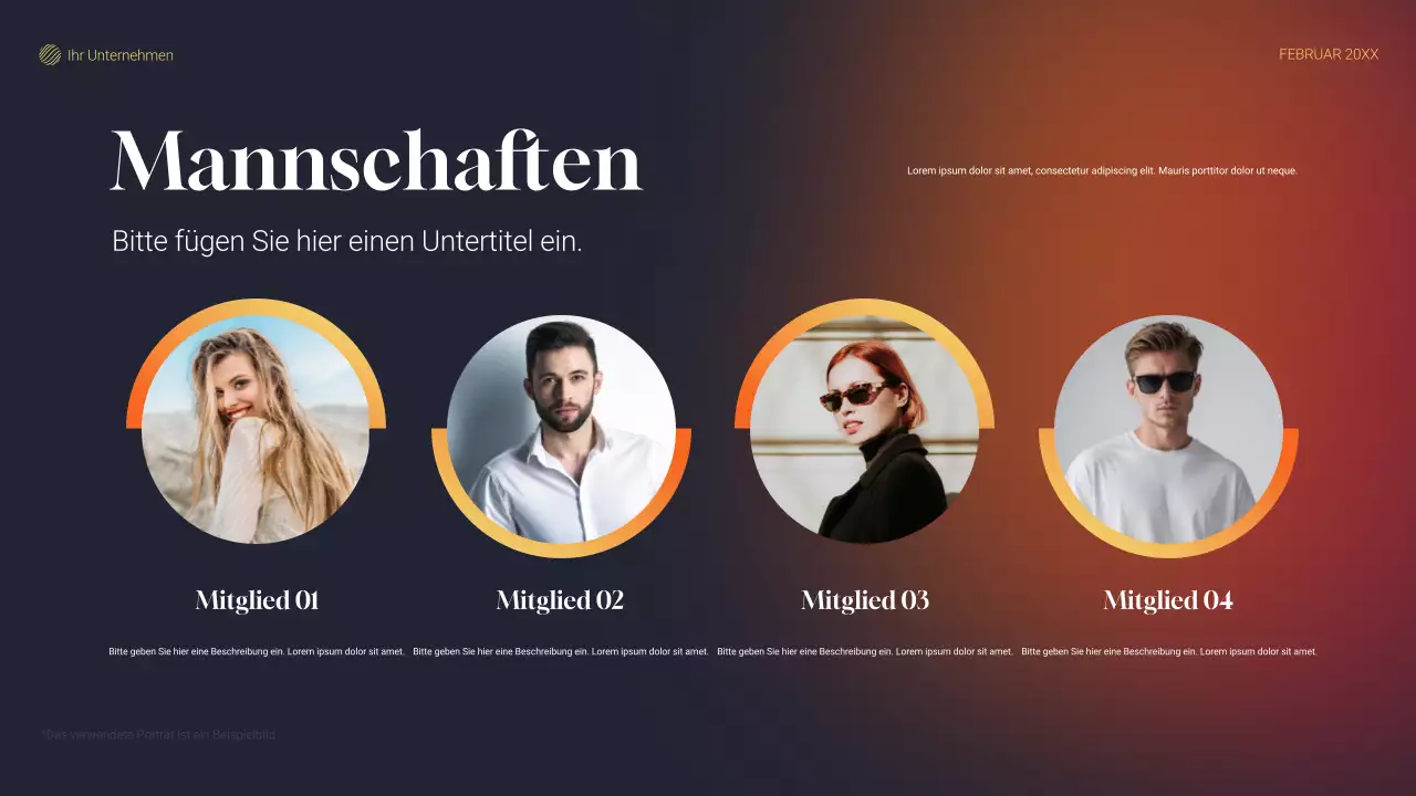 graues modernes Projektplan-Dokument