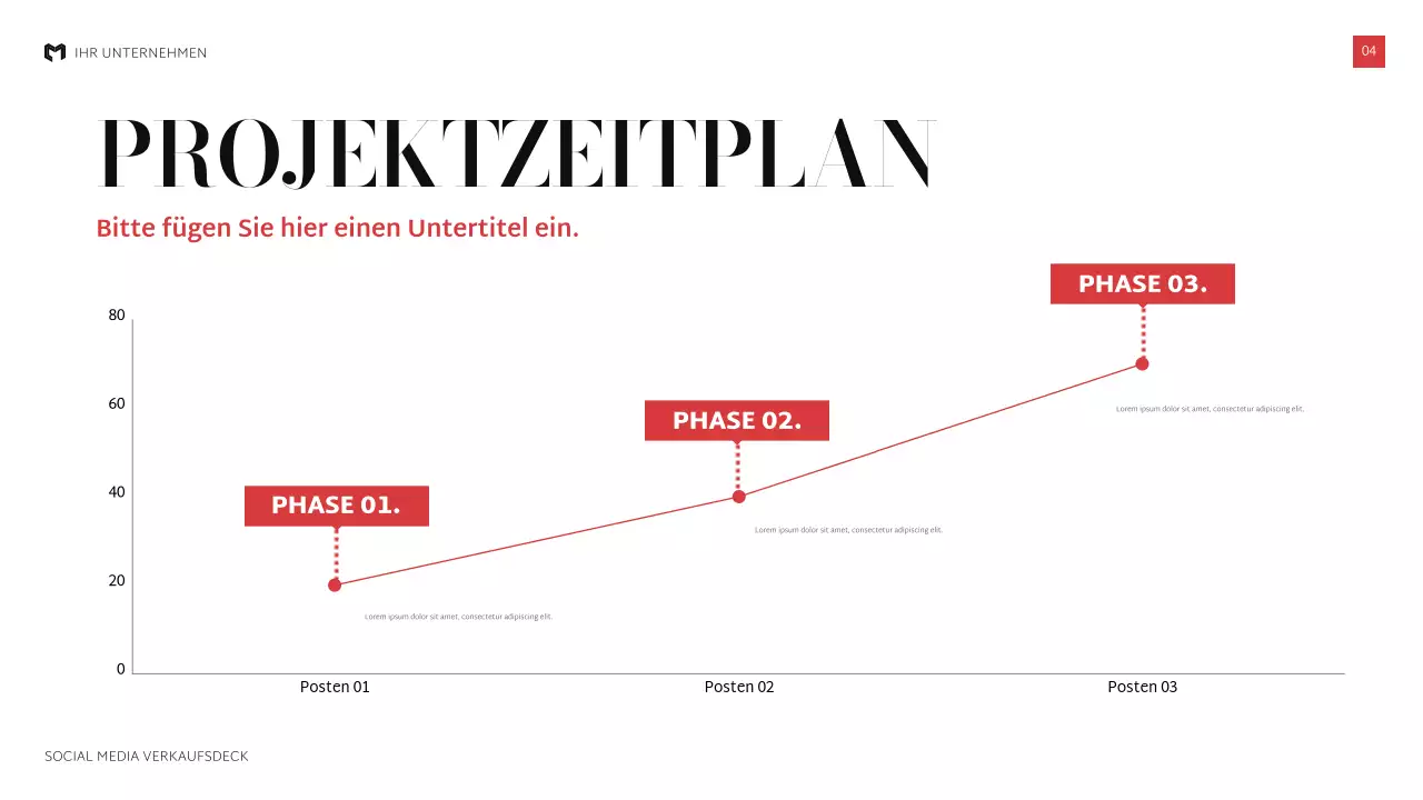 schwarz moderne Verkaufspräsentation