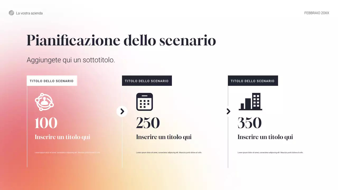 documento di piano di progetto grigio moderno