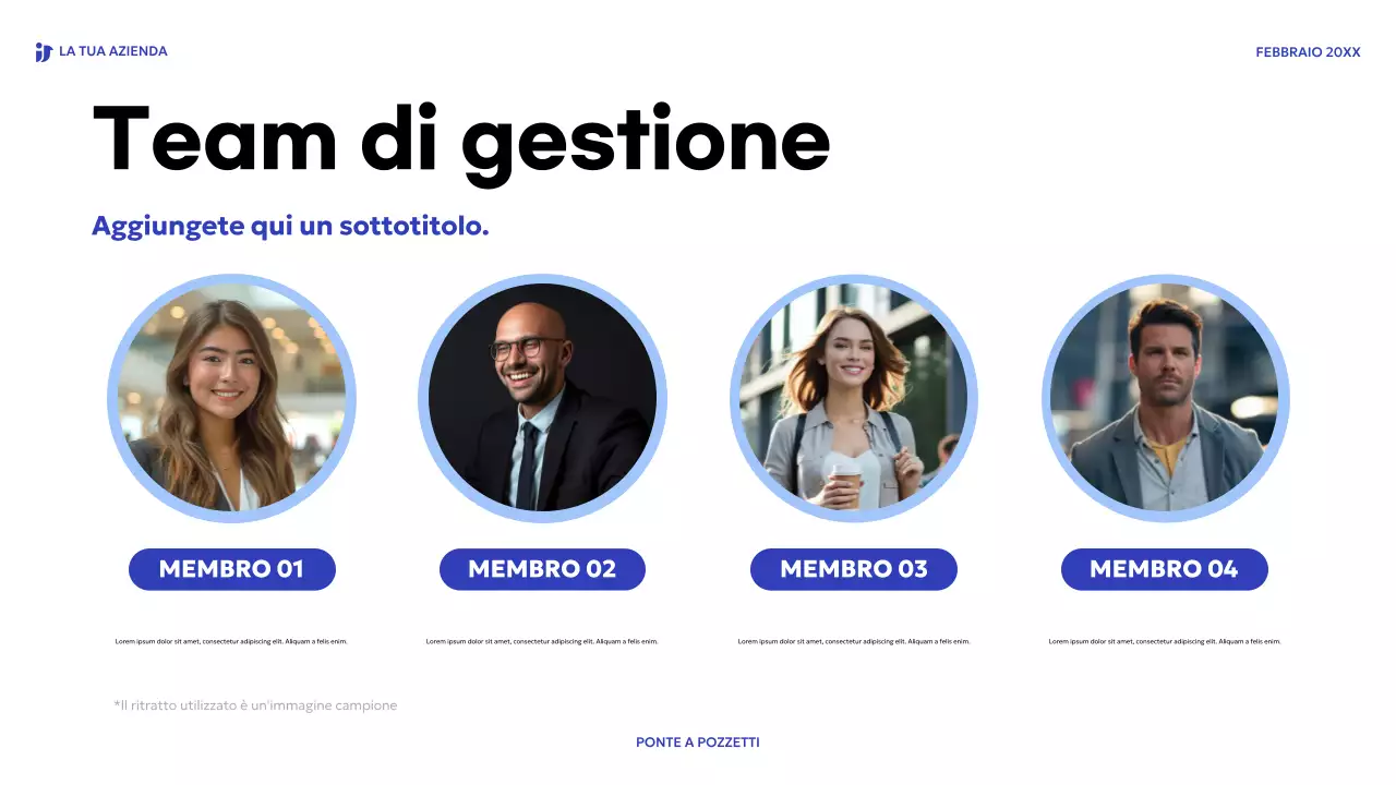 blu, moderno passo di vendita