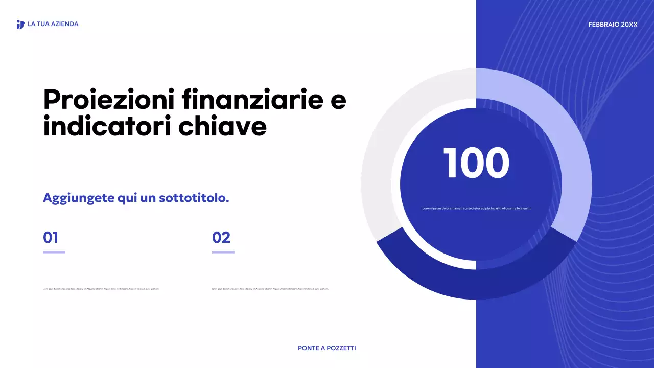 blu, moderno passo di vendita