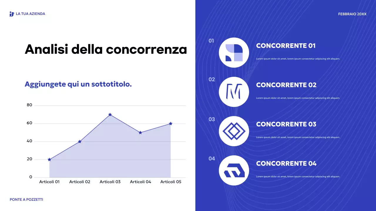 blu, moderno passo di vendita