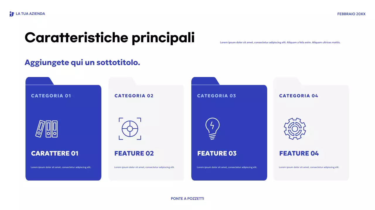 blu, moderno passo di vendita