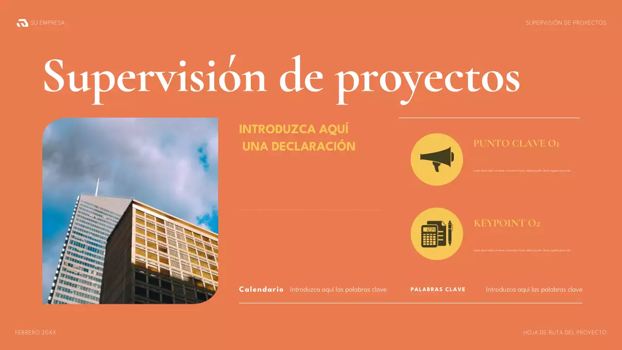 documento del plan del proyecto green modern