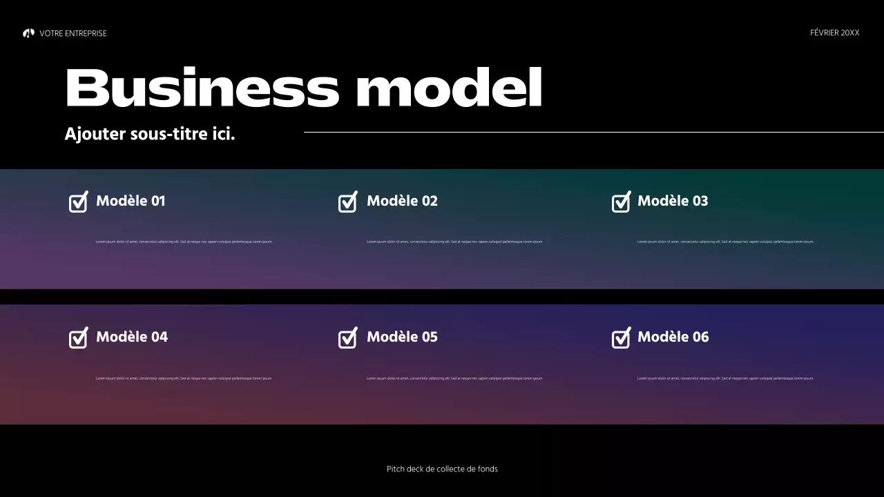 hologramme arc-en-ciel abstrait startup pitch