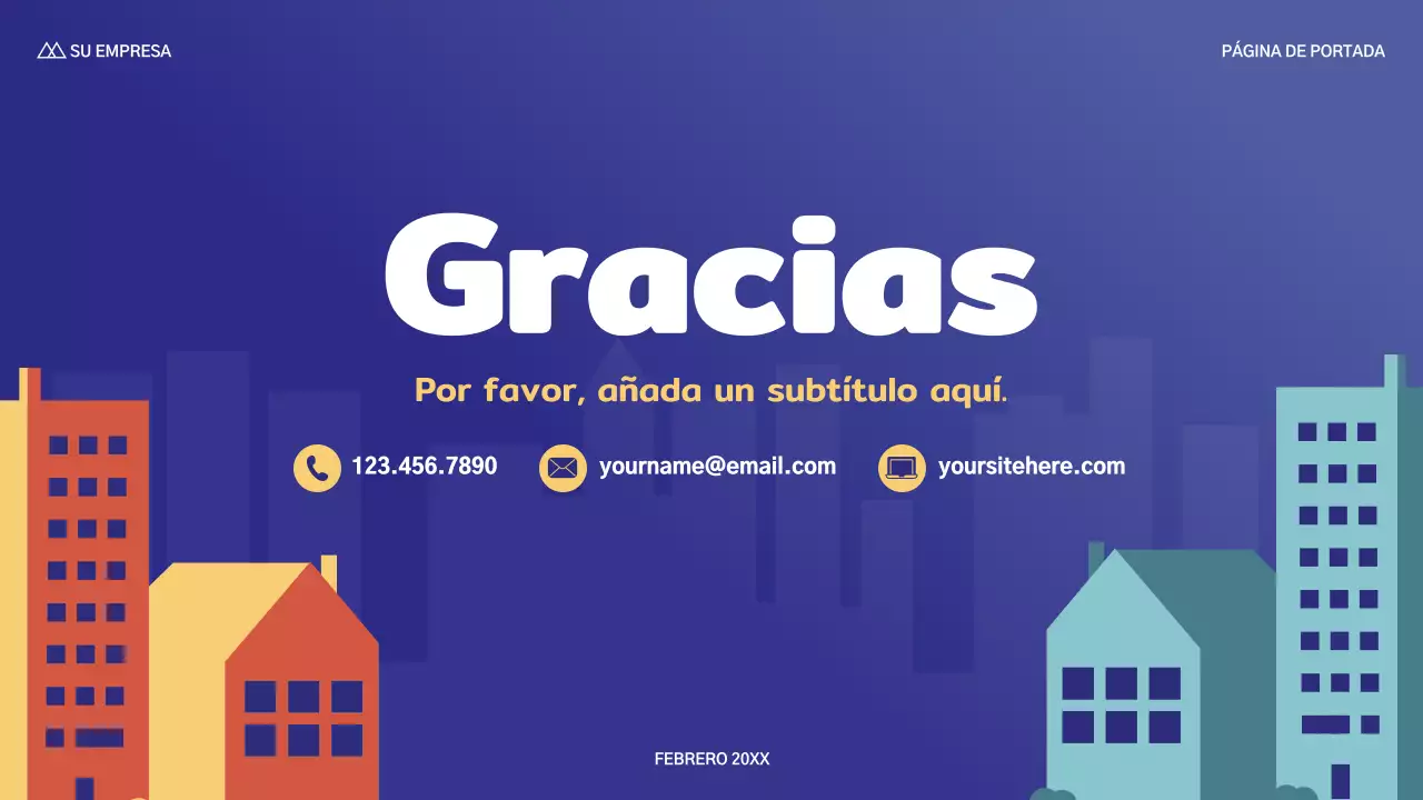 presentación de ventas blue modern