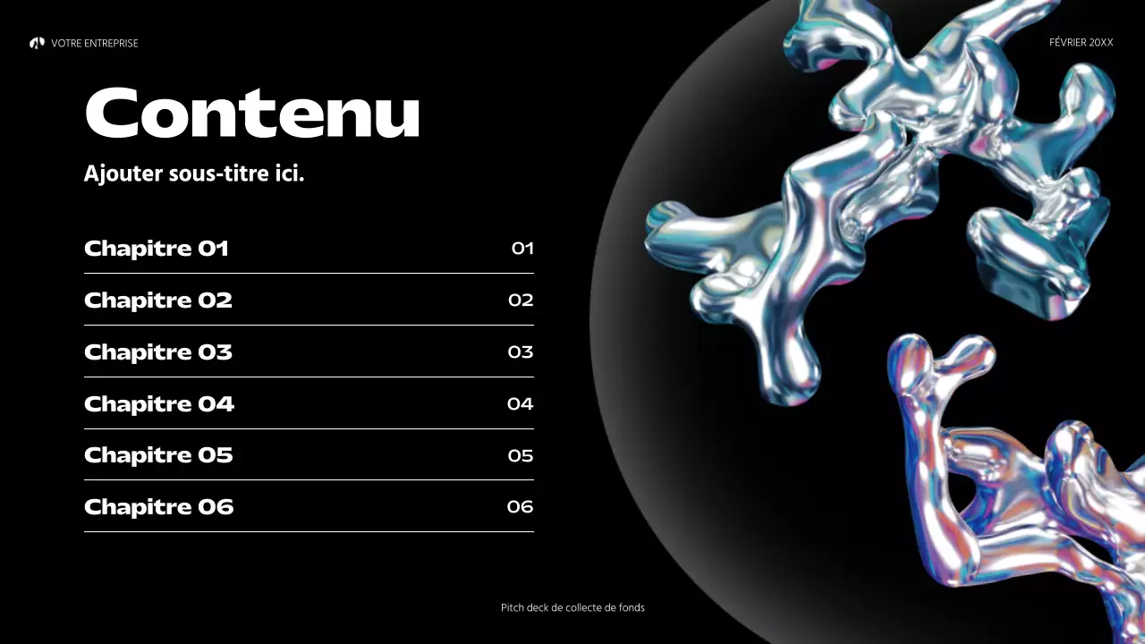 hologramme arc-en-ciel abstrait startup pitch