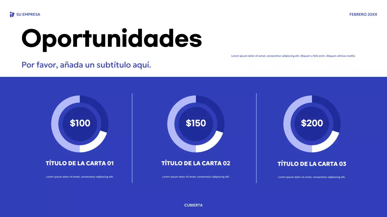 argumento de venta moderno azul