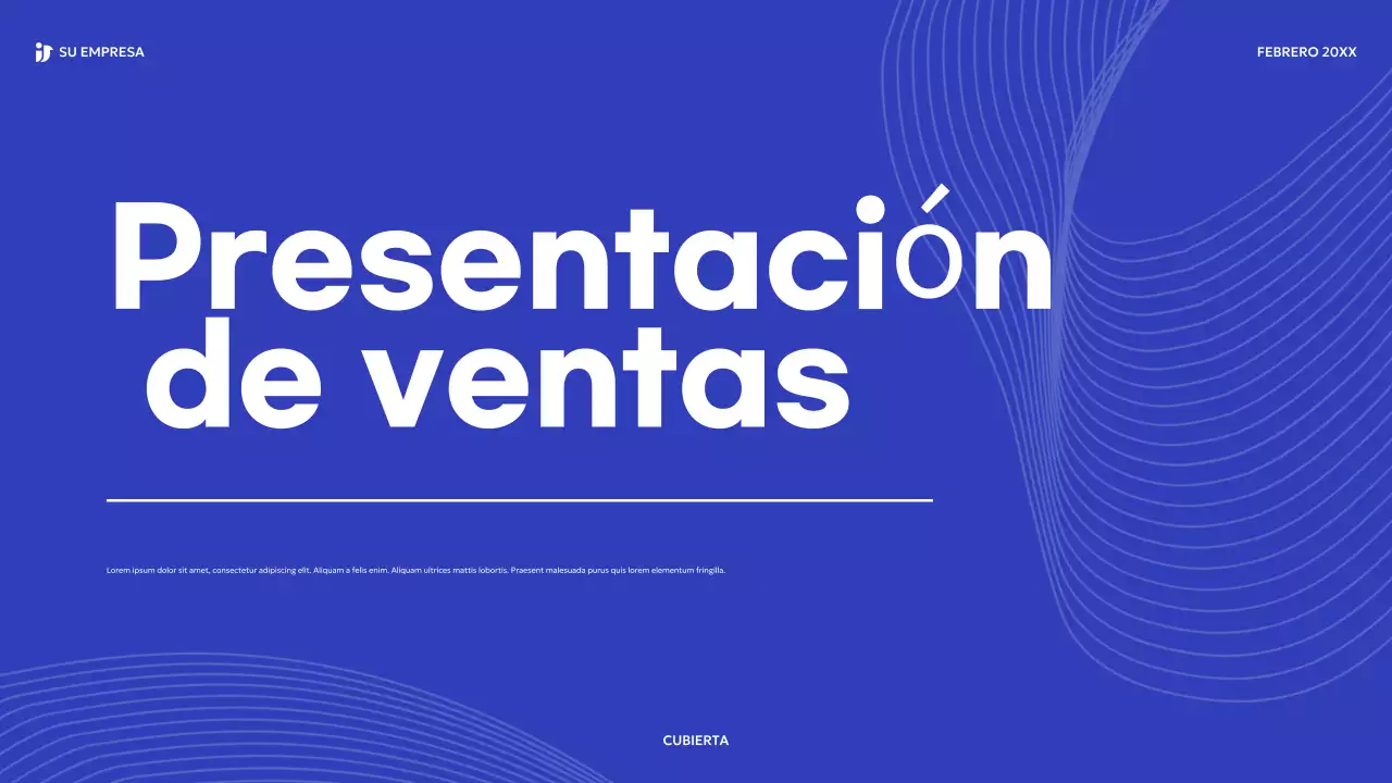 argumento de venta moderno azul