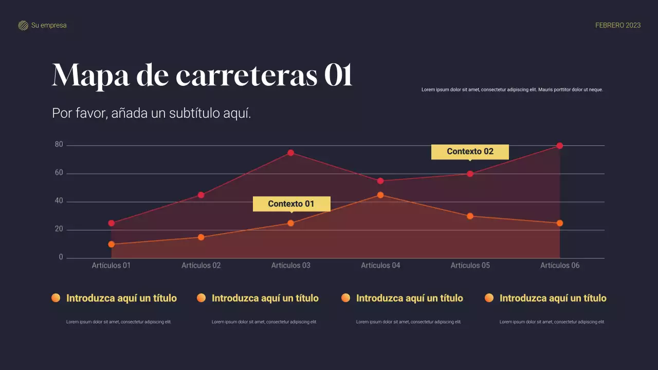documento de plan de proyecto moderno y gris