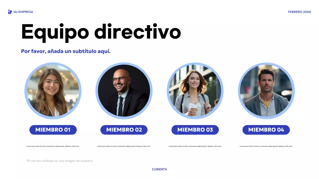 argumento de venta moderno azul