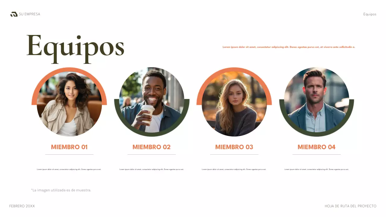 documento del plan del proyecto green modern