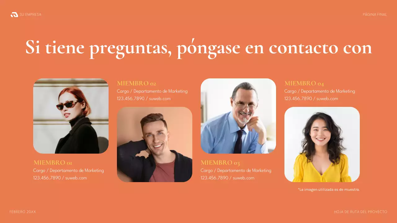 documento del plan del proyecto green modern