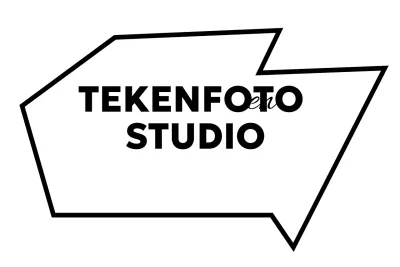 Zwarte eenvoudige vormen logo