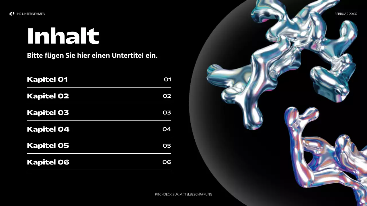 Regenbogen holographische abstrakte Startup Pitch