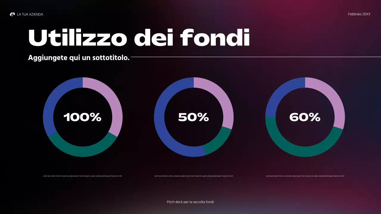 lancio di startup astratte olografiche arcobaleno